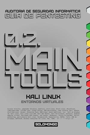 0.2. MAIN TOOLS: KALI LINUX, Entornos Virtuales. (GUIA DE PENTESTING SOLOMONGO&trade; | Manual de Auditor&iacute;a de Seguridad Inform&aacute;tica (hacking &eacute;tico).)