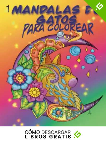 1 Mandalas con GATOS para colorear. Libro para colorear para adultos: 50 gatitos lindos y originales para colorear, regalo ideal para amantes de los gatos