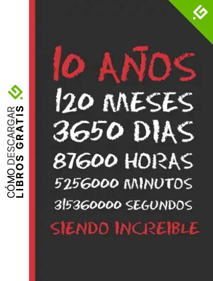 10 A&Ntilde;OS SIENDO INCREIBLE: REGALO DE CUMPLEA&Ntilde;OS ORIGINAL Y DIVERTIDO. DIARIO, CUADERNO DE NOTAS, APUNTES O AGENDA ESCOLAR.