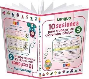 10 Sesiones para trabajar Los Contenidos b&aacute;sicos 5/ Editorial Geu/ 5&ordm; primaria/ Mejora Lengua y matem&aacute;ticas/ Recomendado Como Apoyo