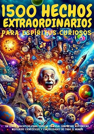 1500 HECHOS EXTRAORDINARIOS PARA MENTES CURIOSAS - Un viaje educativo para toda la familia: sorpresas hist&oacute;ricas, misterios cient&iacute;ficos y curiosidades de todo el mundo