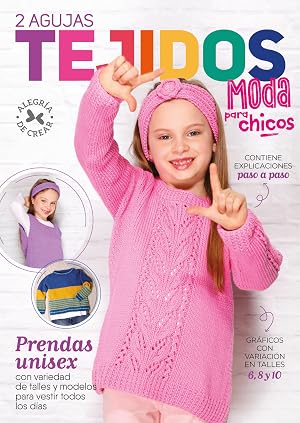 2 Agujas Tejidos Moda para chicos: Prendas unisex con variedad de talles y modelos para vestir todos los d&iacute;as