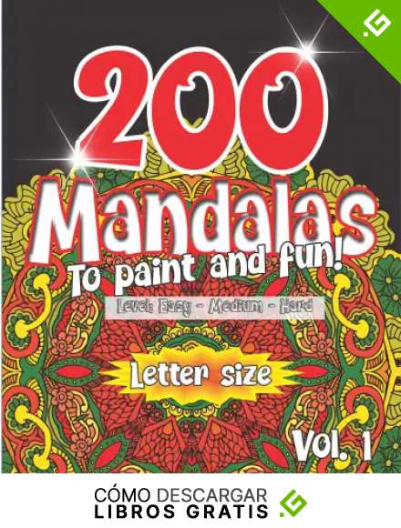 200 Mandalas: To Paint and fun!