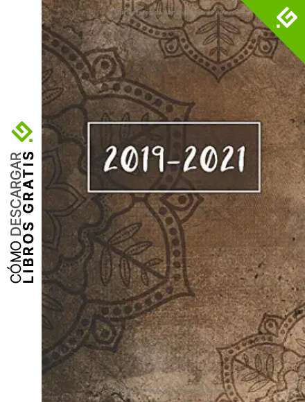 2019 - 2021: Comienza con semana 27 | Julio 2019 - Junio 2021 | Vista Semanal | 1 Semana en 1 P&aacute;gina | 24 Meses Calendario Planificador | A5 Planner | Vintage Mandala
