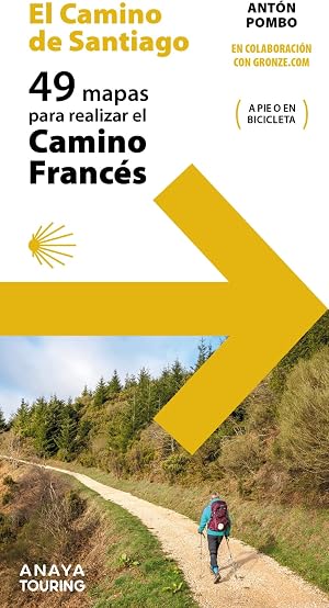 49 Mapas para realizar el Camino de Santiago. Camino Franc&eacute;s (desplegables) (Mapa Touring)