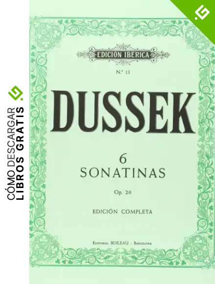 6 Sonatinas para piano, Op.20: Edici&oacute;n completa