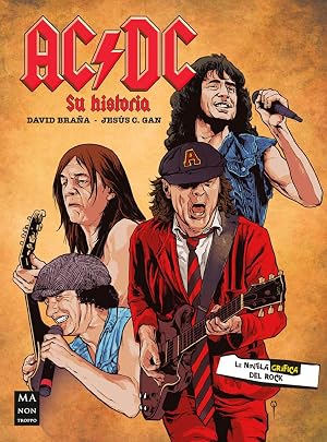 AC/DC Su historia (NOVELA GRAFICA DEL ROCK)
