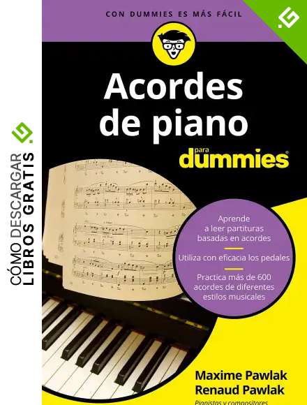 Acordes de piano para Dummies