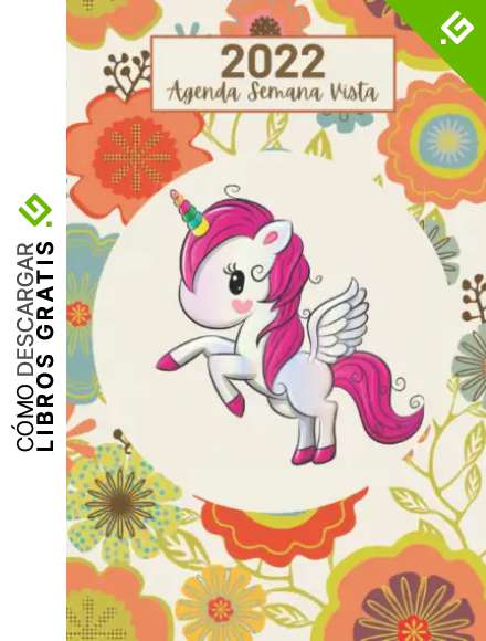 Agenda 2022 semana vista: |2 p&aacute;ginas = 1 semana | calendario semanal planificador | agenda 12 meses | Pr&aacute;ctico, &uacute;til |Unicornio | Regalo mujer , chica , familia y amigos