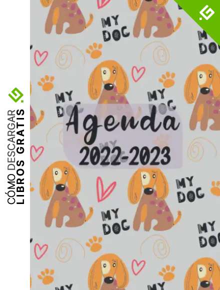agenda 2022/2023: Agenda y Cuaderno 24 meses, enero a diciembre, Vista Semanal Mensual, regalos para amantes de los perros, veterinarios regalos