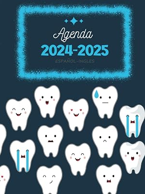 Agenda 2024-2025 Dentistas: Agenda Semanal 2024-2025 (enero 2024-diciembre 2025) Regalo para Dentistas, Estudiantes de Odontologia, Higienistas Dentales, Ortodoncistas, Calendario