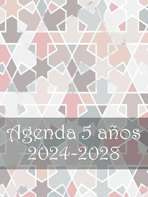 Agenda 5 a&ntilde;os 2024-2028: Agenda Mensual 2024-2028, Planificador para enero de 2024 a diciembre de 2028, Grande diaria A4 ,calendario 60 meses