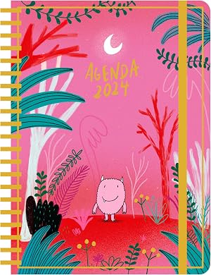 Agenda anual semanal 2024 Lyona (TANTANFAN)