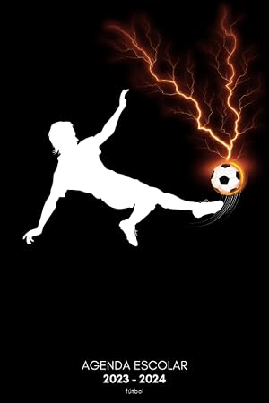 Agenda Escolar 2023 2024 Futbol: Planificador Semanal : Agosto 2023 / Julio 2024, una semana en 2 p&aacute;ginas | Para Ni&ntilde;os, Ni&ntilde;as, Primaria, Secundaria, Estudiantes y Universitarios | Tema Futbol