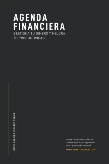 AGENDA FINANCIERA: Gestiona tu dinero y mejora tu productividad. Incluye planner diario, libro de cuentas tipo kakebo, p&aacute;ginas d&iacute;a vista y planificador mensual.