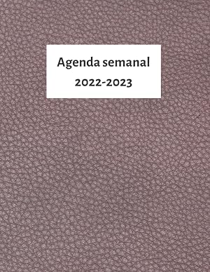 agenda semanal 2023-2024
