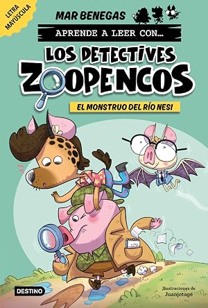 Aprende a leer con... Los Detectives Zoopencos 1. El monstruo del r&iacute;o Nesi: En letra MAY&Uacute;SCULA para aprender a leer (libros para ni&ntilde;os a partir de 5 a&ntilde;os). Elige tu propia historia
