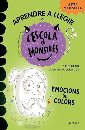 Aprendre a llegir a l'Escola de Monstres 8 - Emocions de colors: Amb lletra MAJ&Uacute;SCULA (Llibres per a nens a partir de 5 any (Montena)