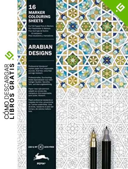 Arabian: Marker Colouring Sheets