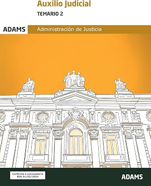Auxilio Judicial. TEMARIO 2 (Temarios 1 Y 2 Auxilio Judicial (OC))