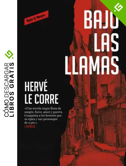 Bajo las llamas (Roja y negra)