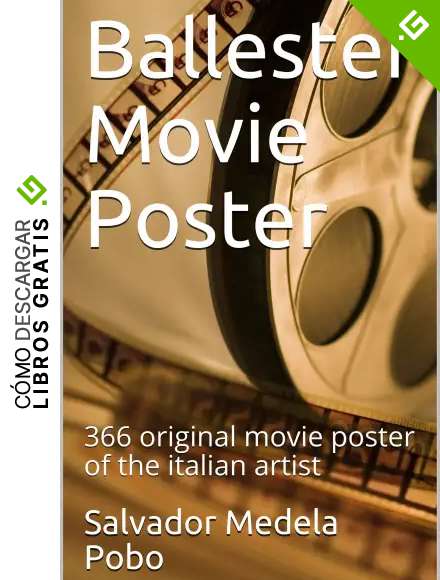 Ballester Movie Poster: 366 original movie poster of the italian artist