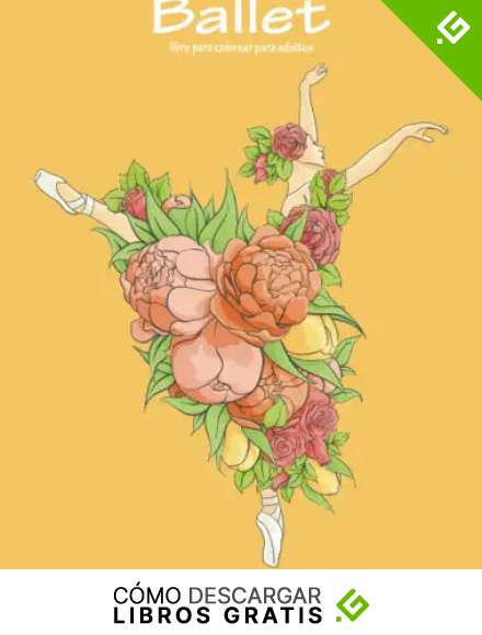 Ballet libro para colorear para adultos 1