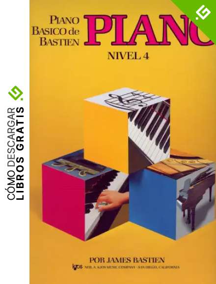 BASTIEN - Metodo Nivel 4&ordm; para Piano (WP204E)