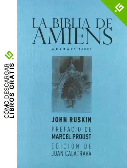 Biblia De Amiens,La (Lecturas de arquitectura)