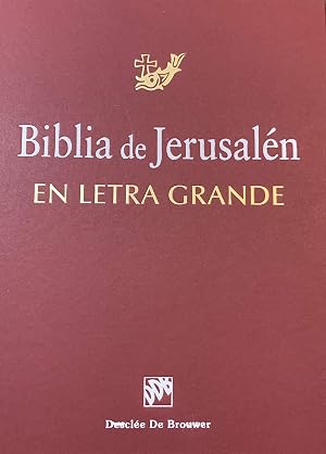 Biblia De Jerusalen Letra Grande (Biblia de Jerusal&eacute;n)