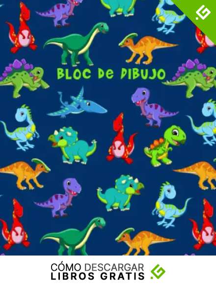Bloc de dibujo: Un cuaderno de dibujo de dinosaurios para dibujar, escribir o pintar para ni&ntilde;os.