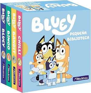 Bluey. Libro juguete - Peque&ntilde;a biblioteca (edici&oacute;n en espa&ntilde;ol) (Cuentos infantiles)