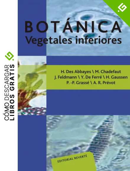 Bot&aacute;nica. Vegetales inferiores
