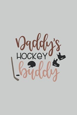 Buddy de hockey de pap&aacute;, cuaderno: Hermosa idea de regalo para el d&iacute;a del padre, cumplea&ntilde;os y navidad y Easter. Ideal para cumplea&ntilde;os, as&iacute; como de ... Pascua. Ideal para el mejor padre del mundo.