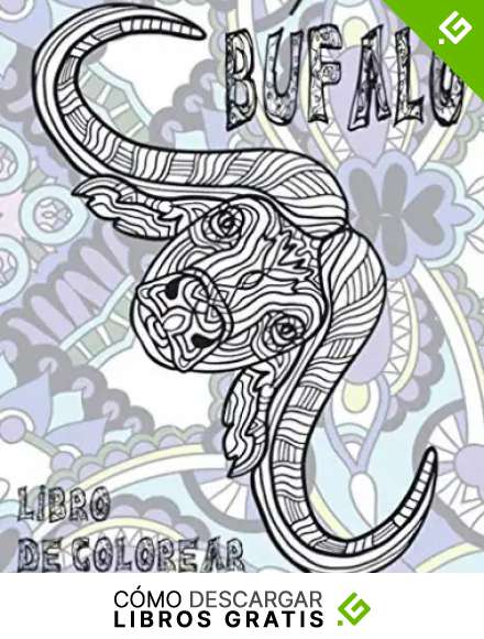B&uacute;falo - Libro de colorear