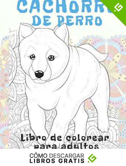 Cachorro de perro - Libro de colorear para adultos