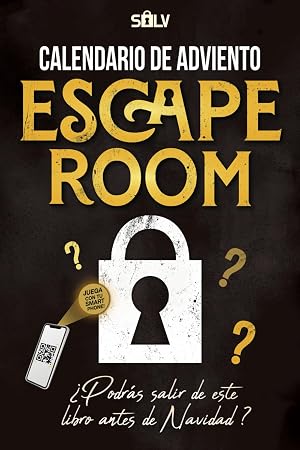 Calendario de Adviento Escape Room: Libro para adultos con 24 enigmas interactivos para resolver antes de Navidad (Libros Escape Room 2.0)