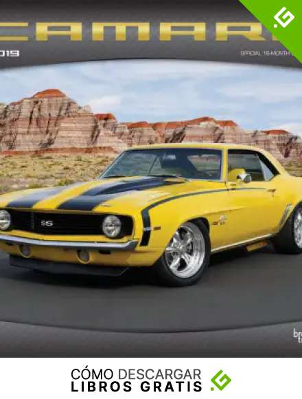 Camaro 2019 Square Wall Calendar