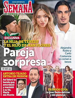 Carlo Costanzia y Alejandra Rubio, PAREJA SORPRESA (Revista Semana n&ordm; 45)