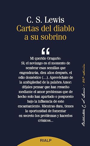 Cartas del diablo a su sobrino