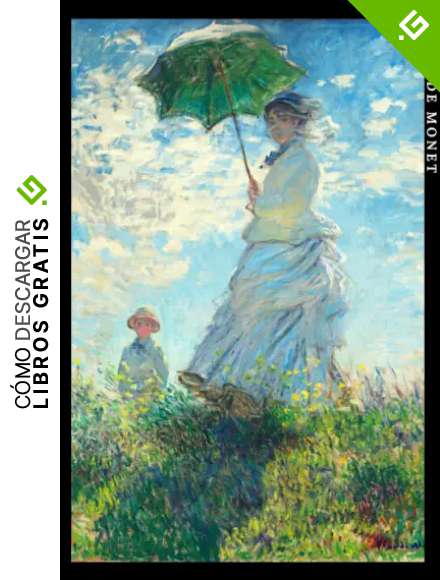 Claude Monet: Mujer con sombrilla. Madame Monet con su hijo. Cuaderno de notas. Design art&iacute;stico y elegante.
