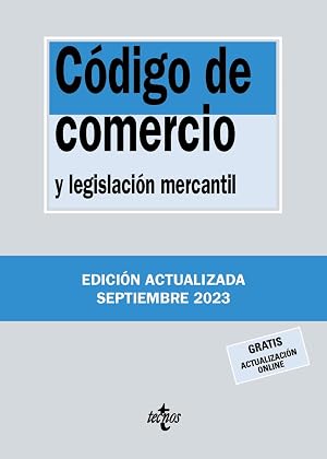 C&oacute;digo de Comercio: y legislaci&oacute;n mercantil (Derecho - Biblioteca de Textos Legales)