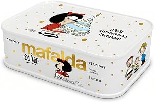 Colecci&oacute;n Mafalda: 11 tomos en una caja de lata (edici&oacute;n &iexcl;Feliz aniversario, Mafalda!) (Lumen Gr&aacute;fica)