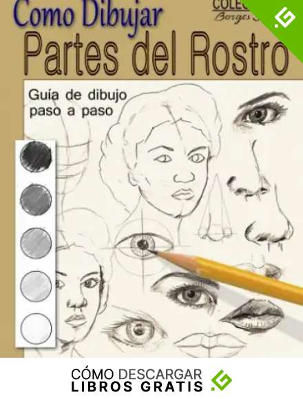 Como dibujar Partes del Rostro: Aprende a dibujar la estructura de ojos, boca, nariz y orejas: Volume 24 (Coleccion Borges Soto)