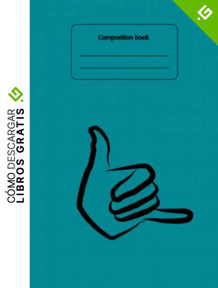 Composition book surf shaka surf for life: 108 college ruled pages. Blue exterior shaka and surf table