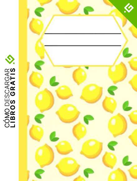Composition Lemon Notebook: Libreta escolar con dise&ntilde;o de limones rayado, de 120 hojas
