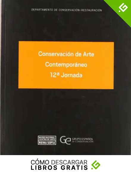 Conservaci&oacute;n de arte contempor&aacute;neo. 12&ordf; jornada