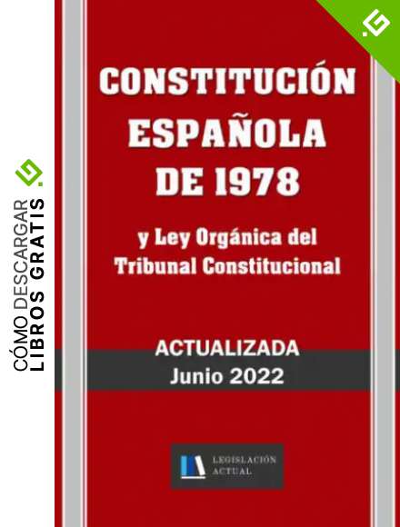 CONSTITUCI&Oacute;N ESPA&Ntilde;OLA DE 1978 y Ley Org&aacute;nica del Tribunal Constitucional. Actualizada.: Para profesionales, estudiantes y opositores. Libros de bolsillo.