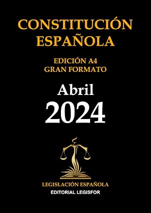Constituci&oacute;n Espa&ntilde;ola. Edici&oacute;n A4 Gran Formato