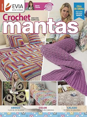 CROCHET MANTAS: tejido a mano (Tejido de Mantas n&ordm; 3)